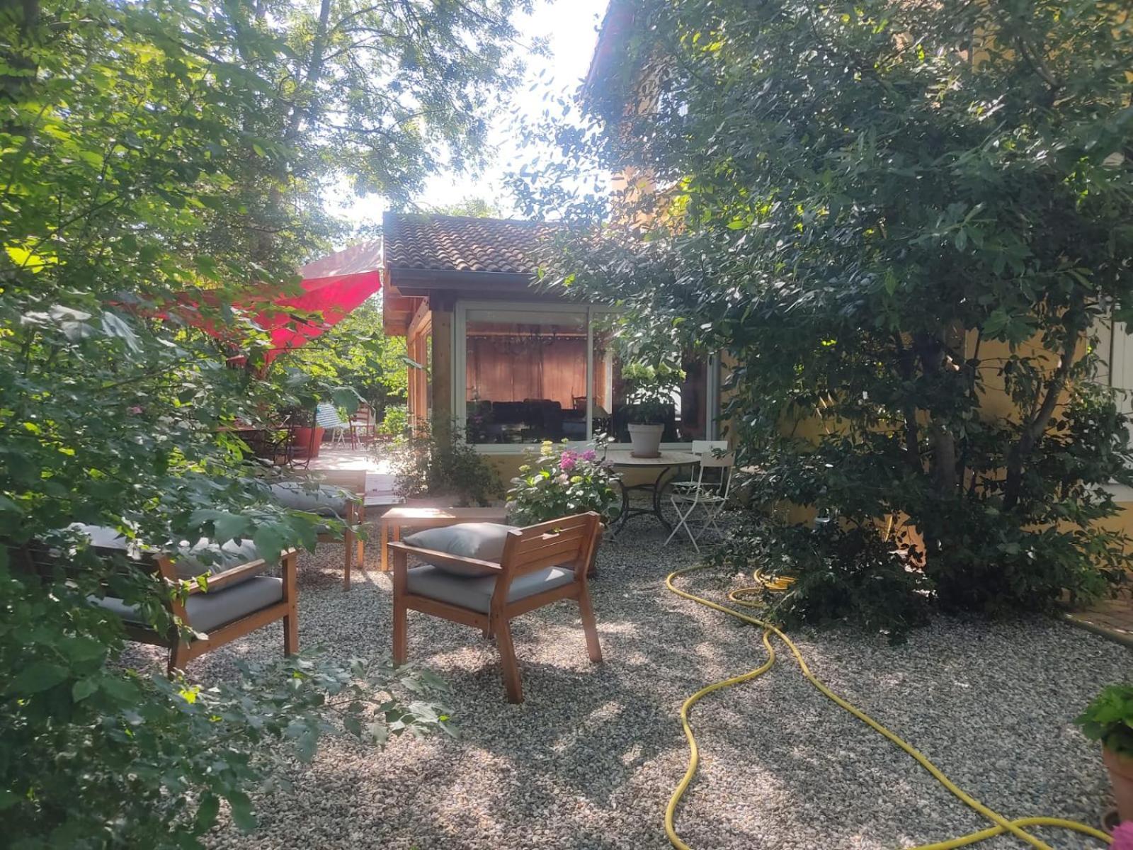 La Frenaie Bed & Breakfast Saint-Cyr-sur-le-Rhone Exterior photo
